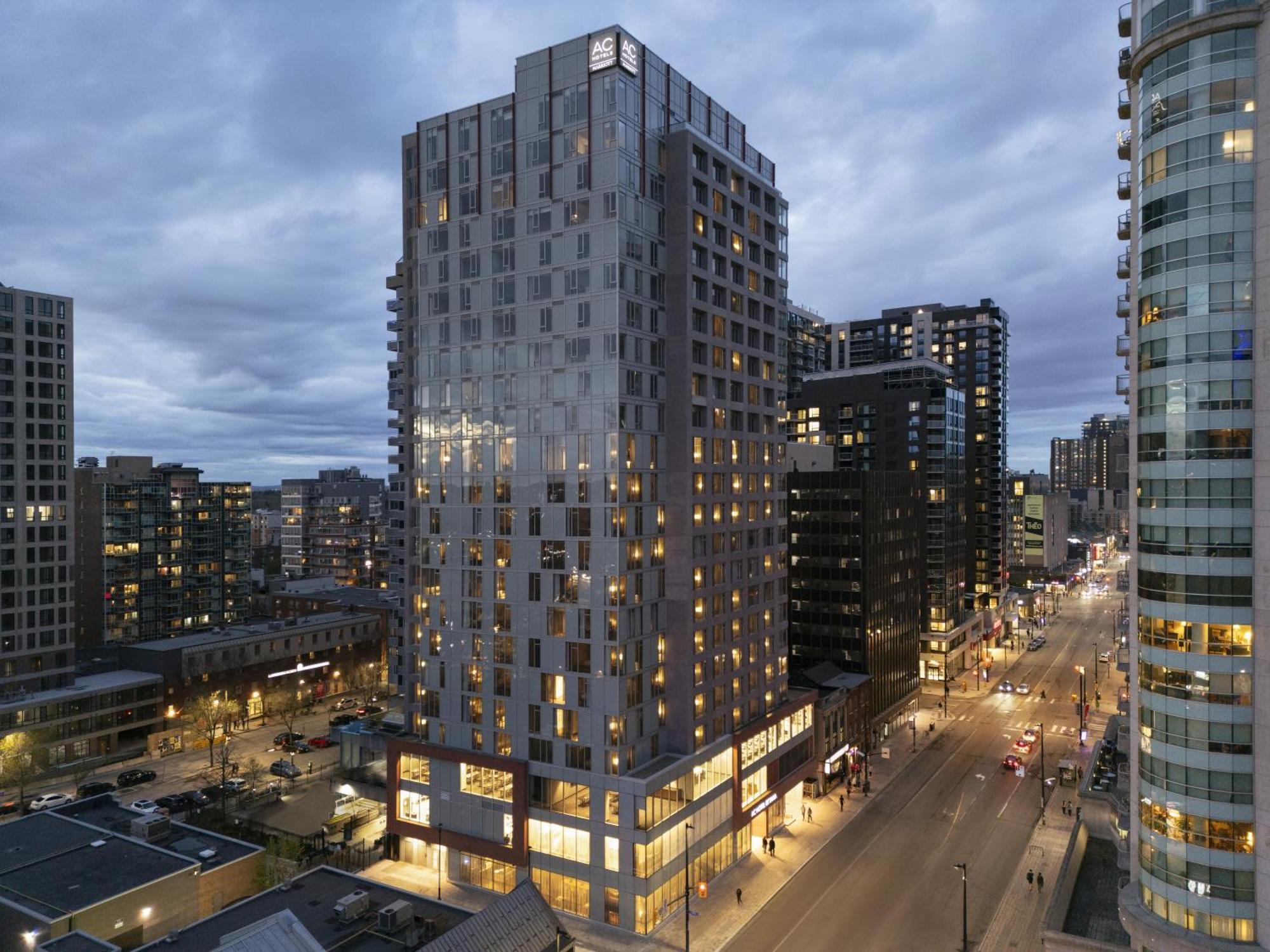 Ac Hotel By Marriott Ottawa Downtown Exterior foto